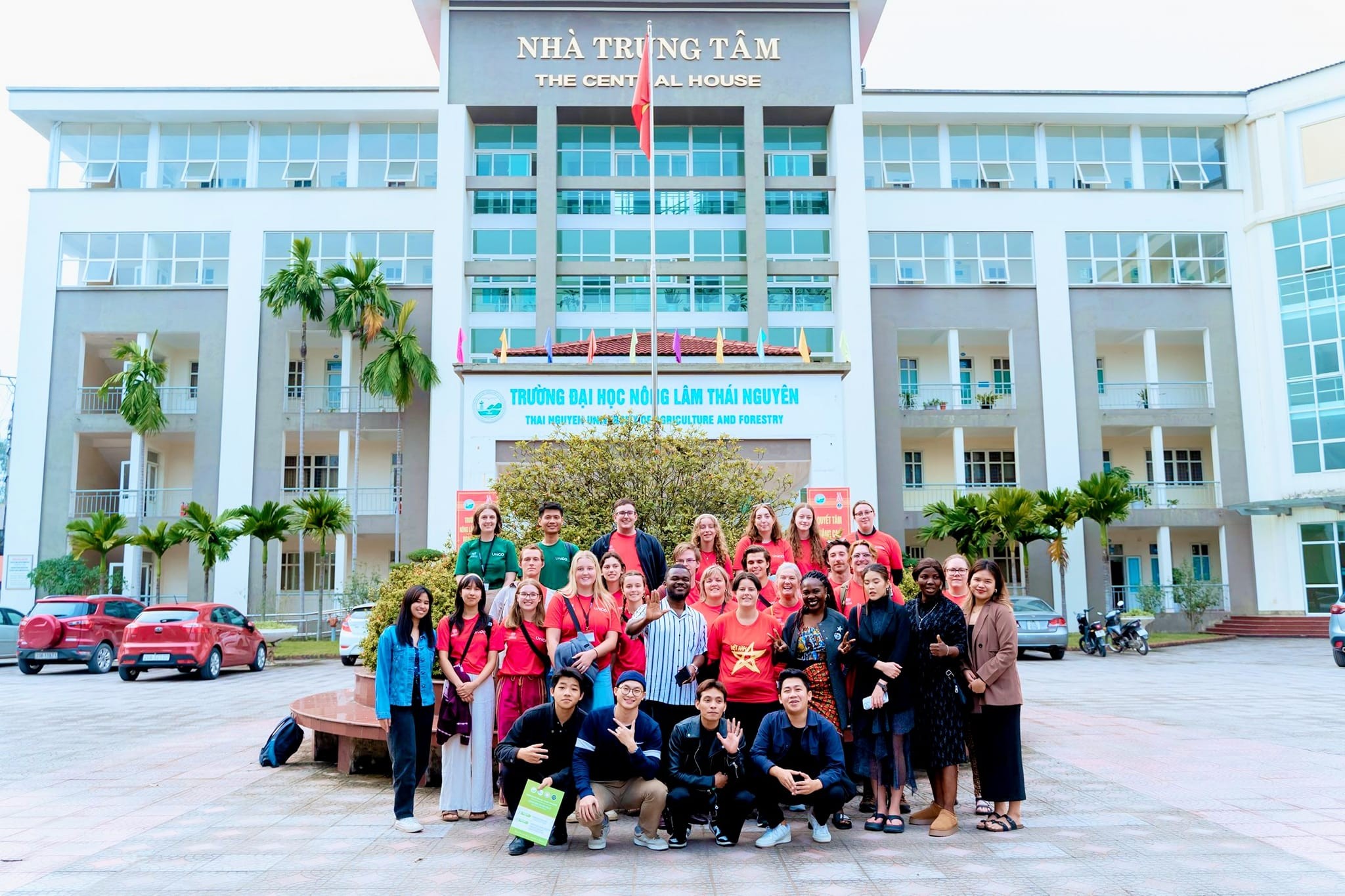 7-DAY WORK IMMERSION (UNIGO) OF UNIVERSITY OF TASMANIA STUDENTS IN THE ADVANCED EDUCATION PROGRAM AT THAI NGUYEN UNIVERSITY OF AGRICULTURE AND FORESTRY